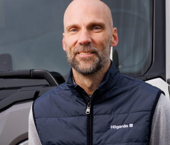 Johan Walther, Supply chain manager på Höganäs