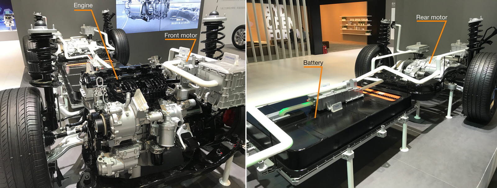 Components in the driveline