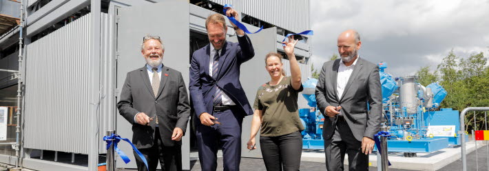 Inauguration of the world’s first renewable energy plant for the steel industry in Höganäs