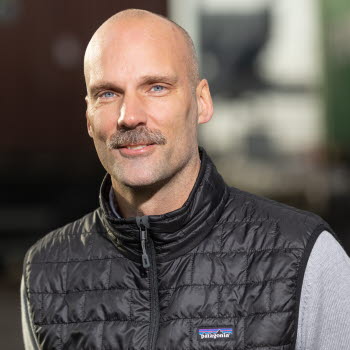 Johan Walther, ansvarig för logistik och inköp (Supply Chain) på Höganäs i Sverige