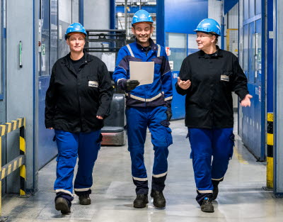 Höganäs employees in Goslar
