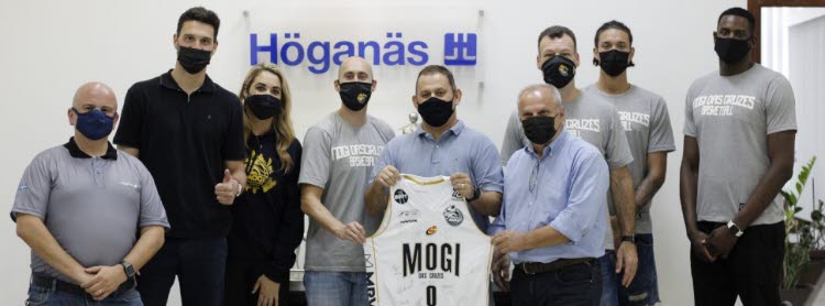 Mogi Basquete seguirá mais uma temporada com o patrocínio da Höganäs